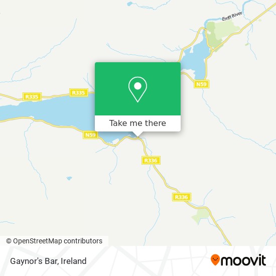 Gaynor's Bar map