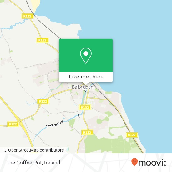 The Coffee Pot, 8 Drogheda Street Balbriggan K32 KX80 plan