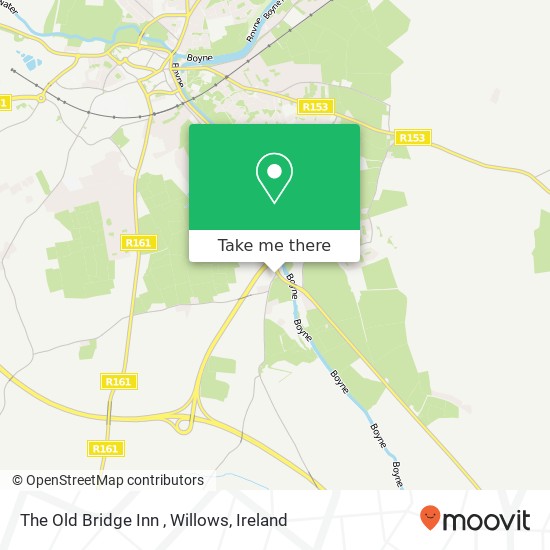 The Old Bridge Inn , Willows, Balreask Old Balreask Old, County Meath map