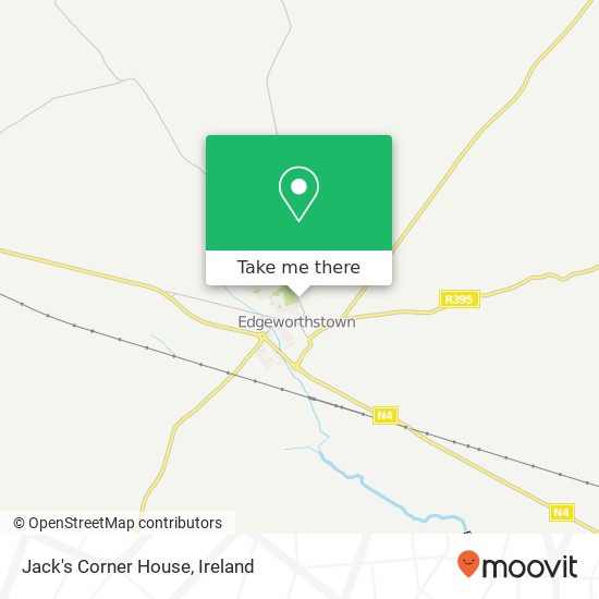 Jack's Corner House map