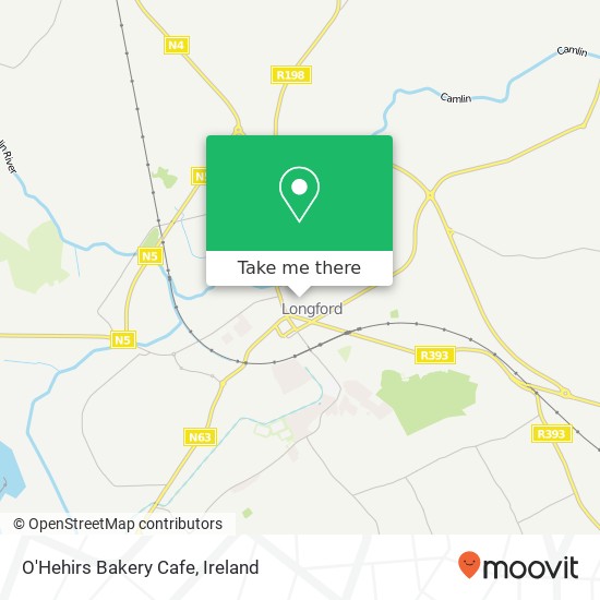 O'Hehirs Bakery Cafe, Longford, County Longford plan