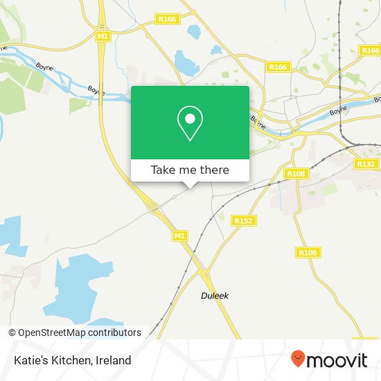 Katie's Kitchen, Drogheda map