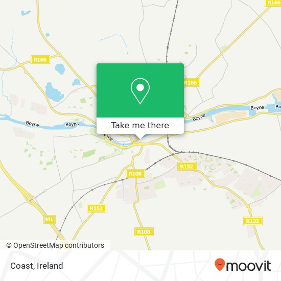 Coast, Drogheda map
