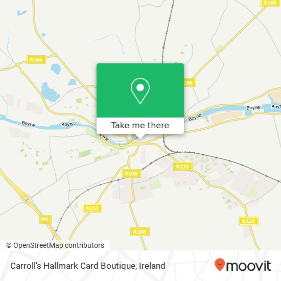 Carroll's Hallmark Card Boutique, Drogheda map