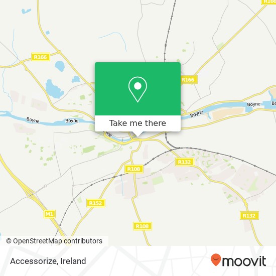 Accessorize, Drogheda map
