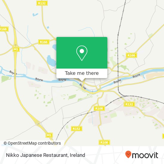 Nikko Japanese Restaurant, 10 Trinity Street Drogheda A92 E725 map
