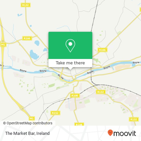 The Market Bar map