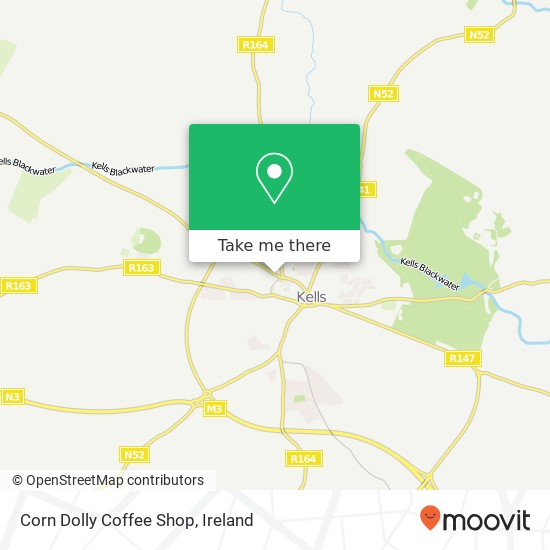 Corn Dolly Coffee Shop, R147 Kells, County Meath plan