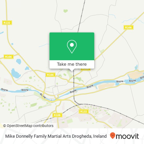 Mike Donnelly Family Martial Arts Drogheda, Newfield Drogheda map