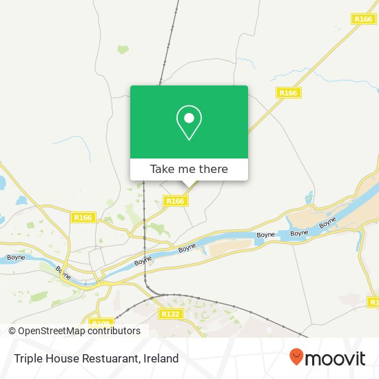 Triple House Restuarant, Termonfeckin Drogheda map