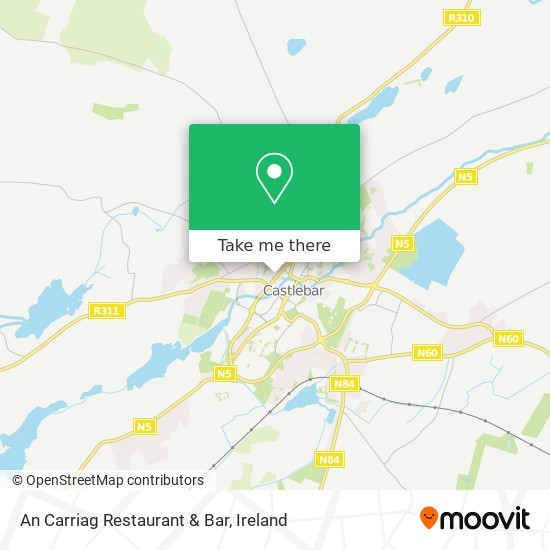An Carriag Restaurant & Bar map