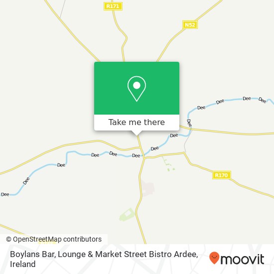 Boylans Bar, Lounge & Market Street Bistro Ardee map