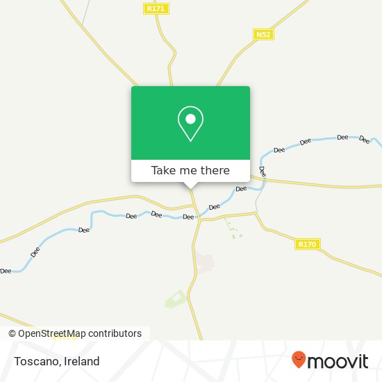 Toscano, 25 Market Street Ardee, County Louth map