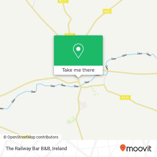 The Railway Bar B&B, Market Street Ardee A92 K443 plan