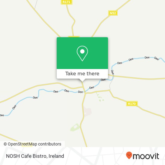 NOSH Cafe Bistro, 52 Market Street Ardee, County Louth map