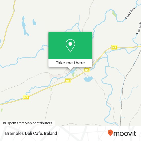 Brambles Deli Cafe, Turlough Turlough plan