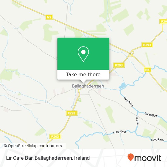 Lir Cafe Bar, Ballaghaderreen map