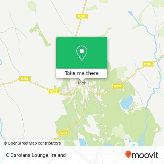 O'Carolans Lounge map