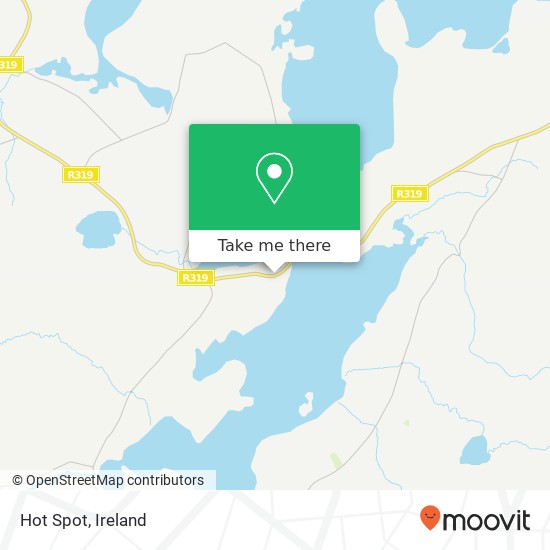 Hot Spot, R319 Achill Sound map