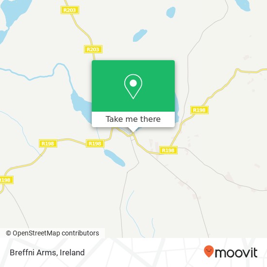 Breffni Arms, Main Street Arvagh, County Cavan plan