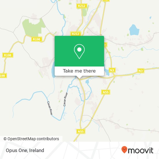 Opus One, Ballinagh Road Cavan map