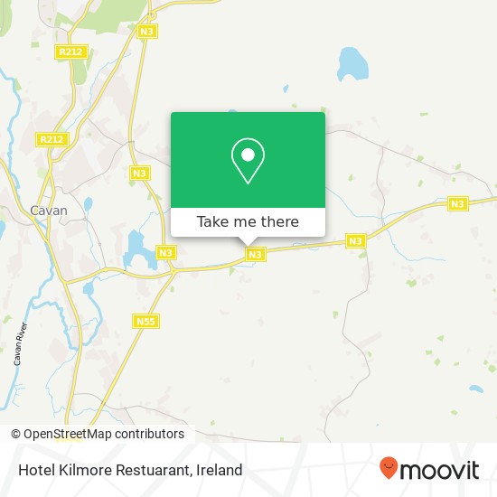 Hotel Kilmore Restuarant, Killygarry plan