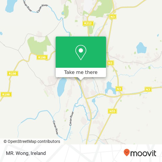 MR. Wong, Main Street Cavan, County Cavan plan