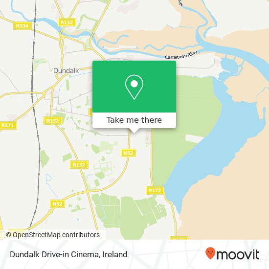 Dundalk Drive-in Cinema map