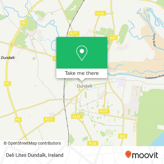 Deli Lites Dundalk, 20 Clanbrassil Street Dundalk, County Louth map