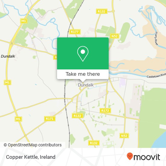 Copper Kettle, Clanbrassil Street Dundalk, County Louth map
