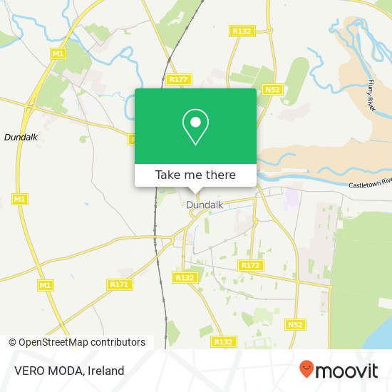 VERO MODA, Clanbrassil Street Dundalk, County Louth map