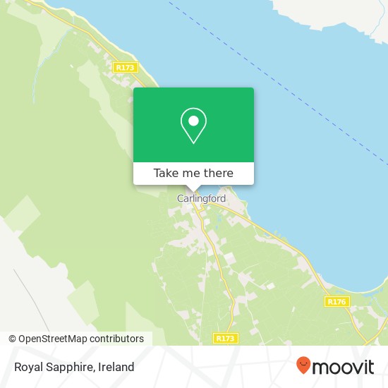 Royal Sapphire, Newry Street Carlingford, County Louth map