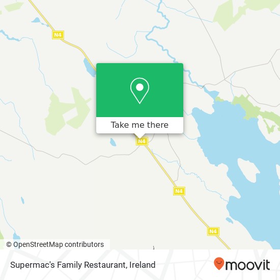 Supermac's Family Restaurant, N4 Drumderry, County Sligo plan