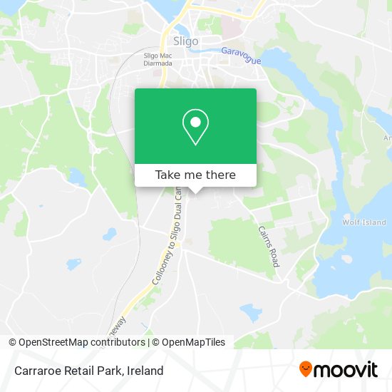 Carraroe Retail Park map