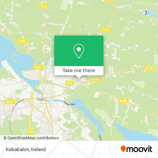 Kebabalon map