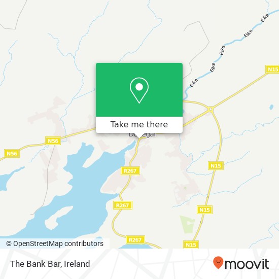 The Bank Bar map