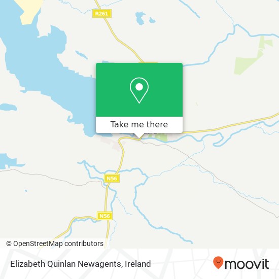 Elizabeth Quinlan Newagents map