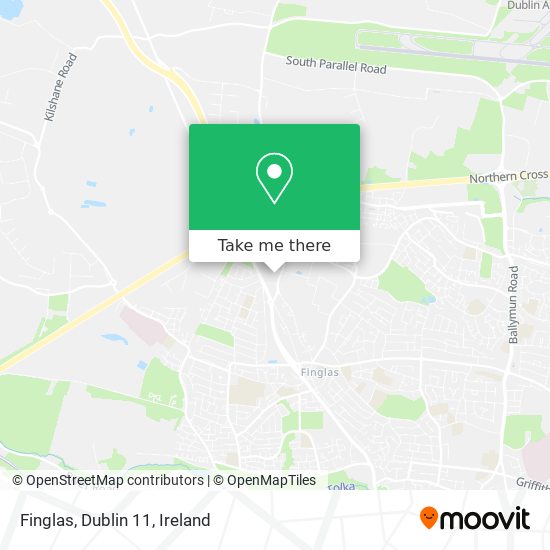 Finglas, Dublin 11 plan