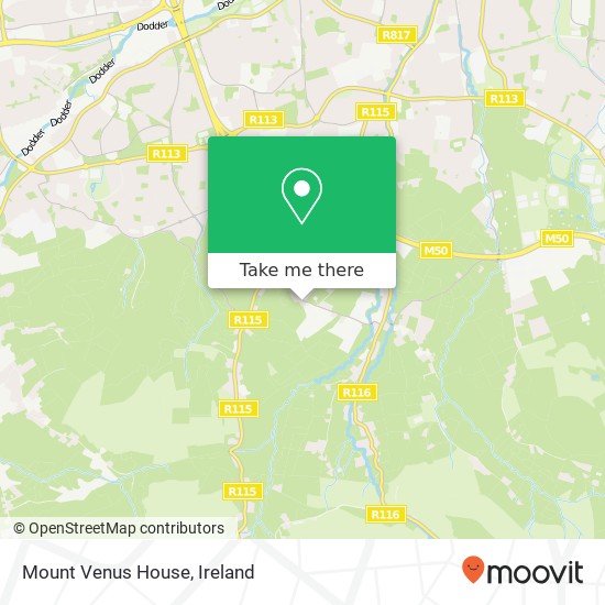 Mount Venus House map