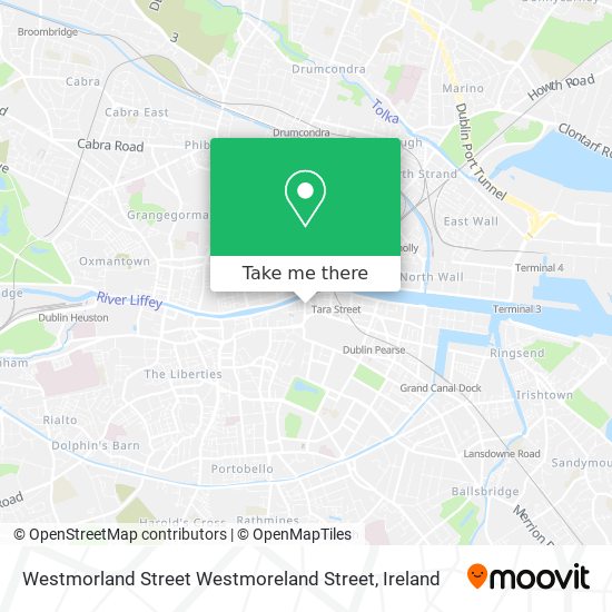 Westmorland Street Westmoreland Street map
