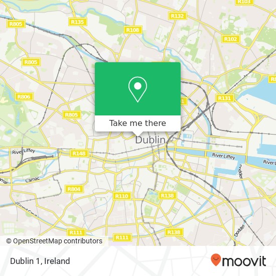 Dublin 1 map