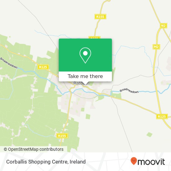 Corballis Shopping Centre map