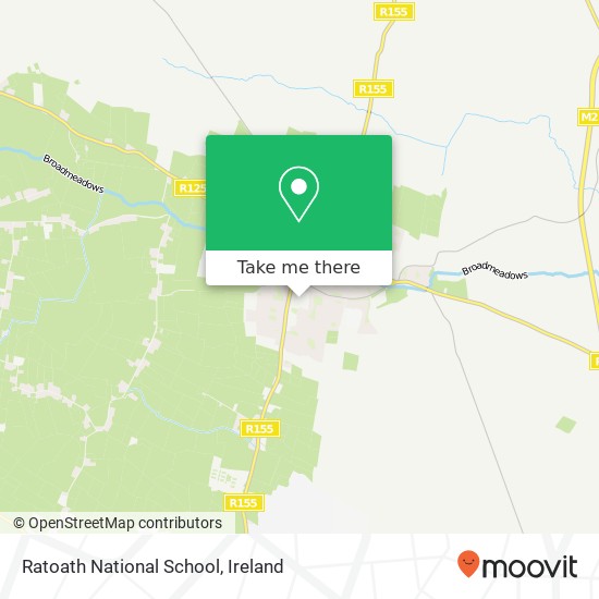 Ratoath National School map