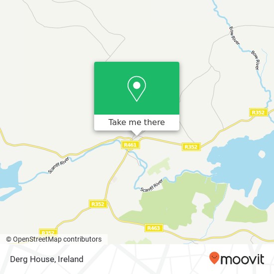 Derg House map