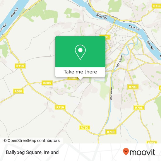 Ballybeg Square map