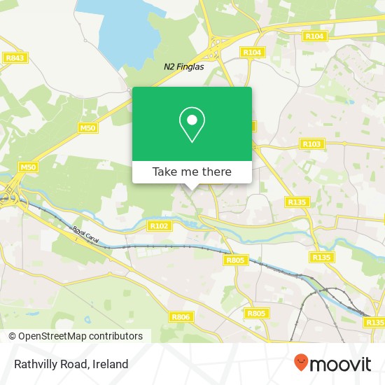 Rathvilly Road map