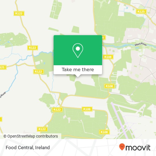 Food Central map