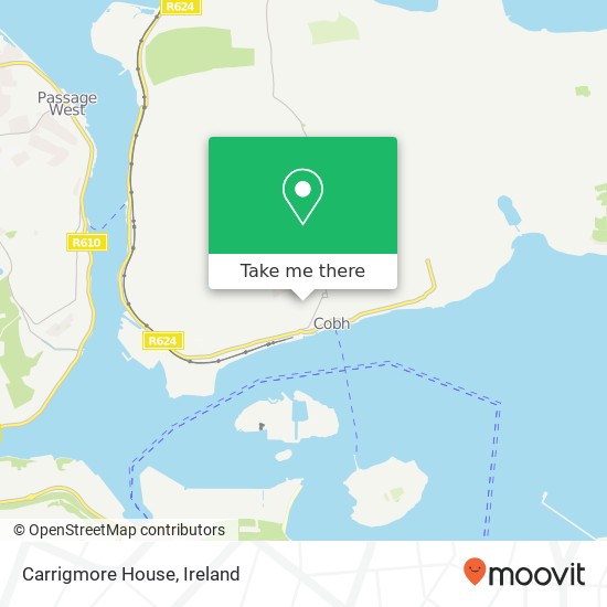 Carrigmore House map
