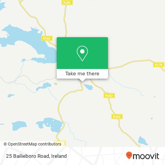 25 Bailieboro Road map