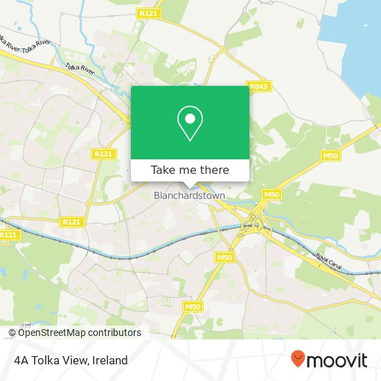 4A Tolka View map